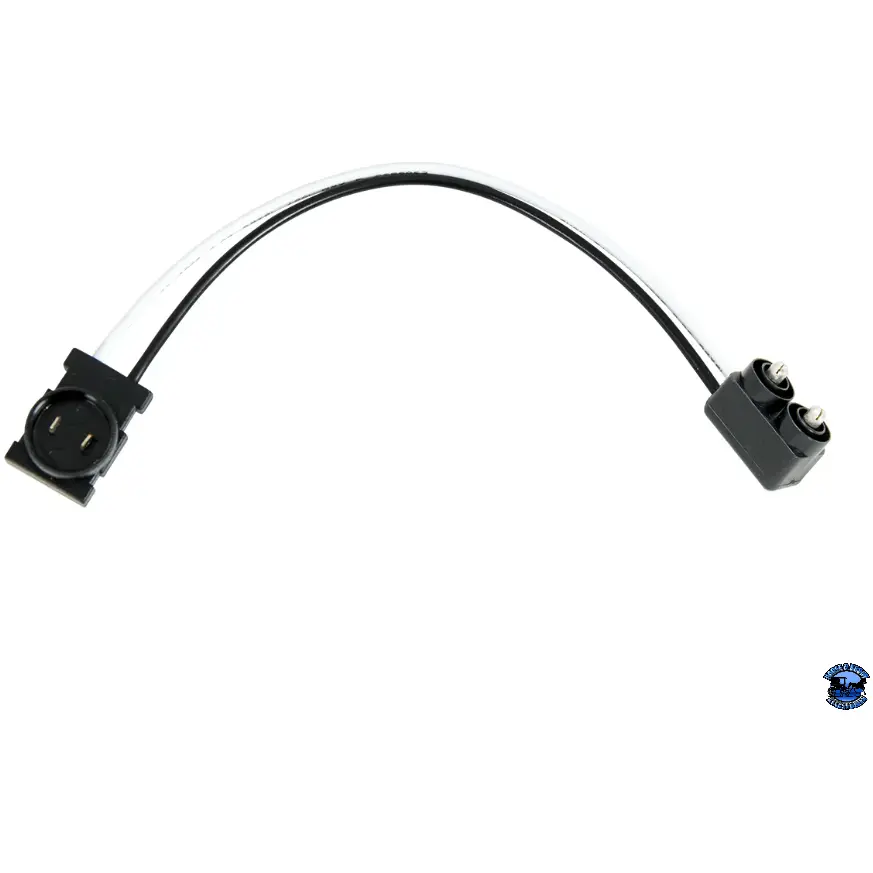 Grand General Round Male 2 Pin To Male 2 Prong Light Adapter Plug 81008 1