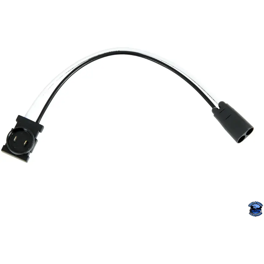 Grand General Round Male 2 Pin To Double Female Bullet Light Adapter Plug 81007 1
