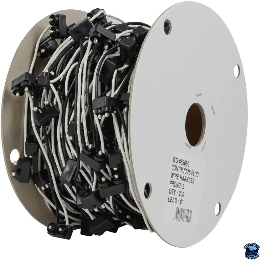 Grand General Continuous 2-Prong Light Plug Wire Harness Roll 1