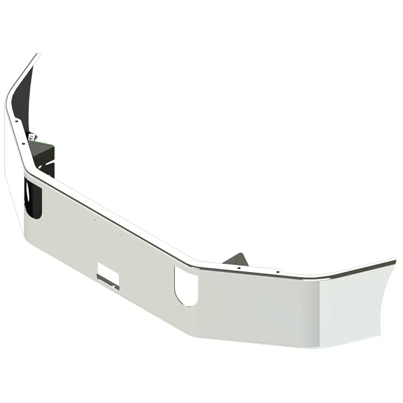 E-Gw-0210-16 16'' Mack Bumper W/Tow, Bolt &Step Hole 2005 + Cxn613 & 2007+ Cxp613 1