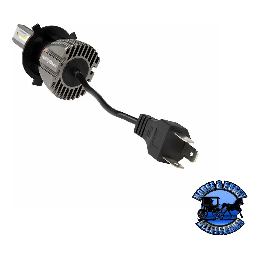 Sb-H4-Hlv8 H4 Led Headlight Bulbs With Internal Driver - Fanless - 6500K - 4,400 Lumens/Set 1