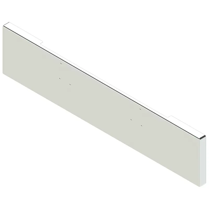 E-Hc-0000-51 20'' Pete 379 Boxed Bumper W/Bolt Hole Only (No Tow) 1