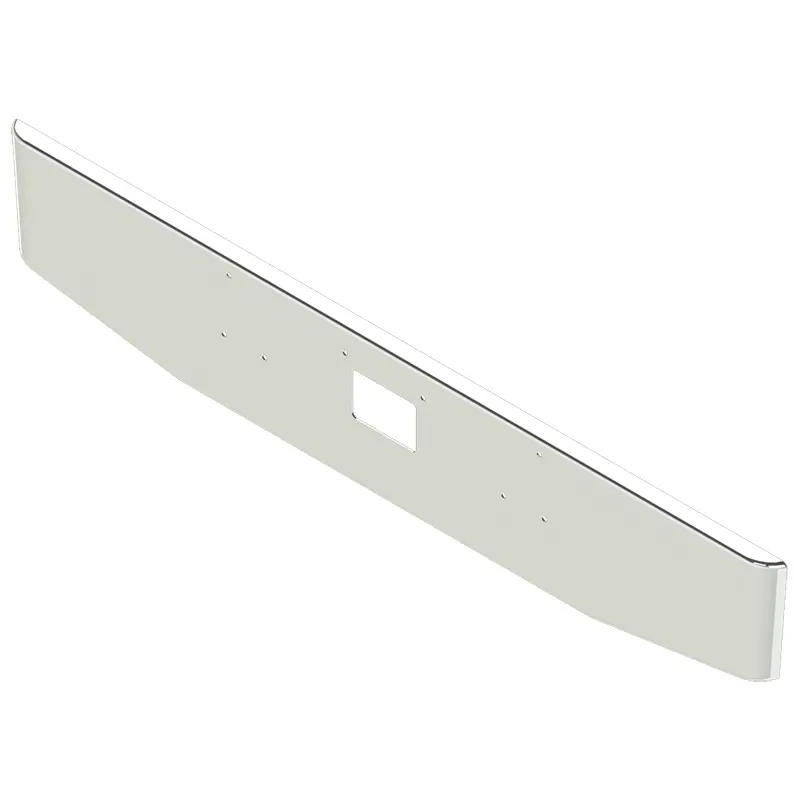 E-Hc-0010-02 16''Tapered To 12'' Pete 379 Bumper W/Tow & Bolt Holes 1