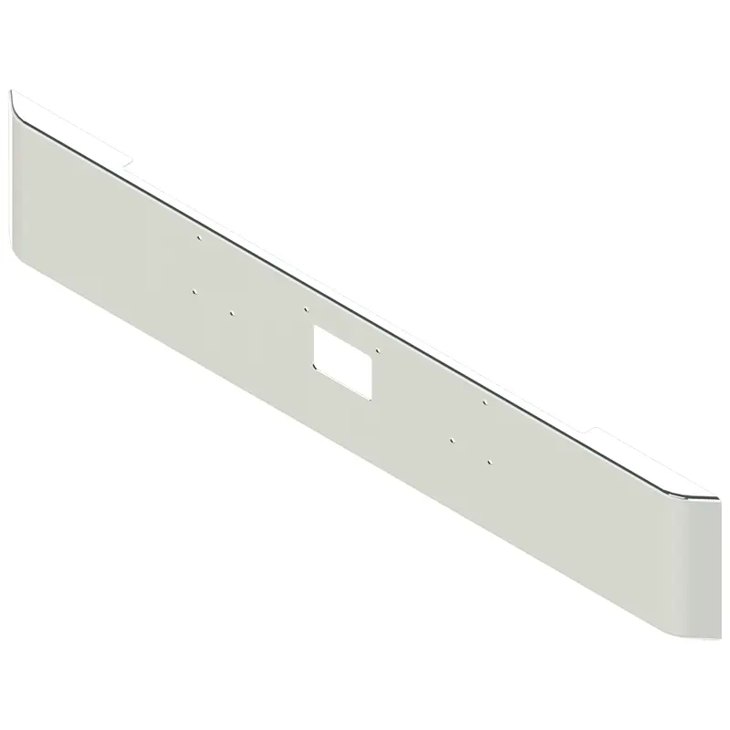 E-Hc-0010-05 16'' Pete Rolled Egde Bumper W/Tow & Bolt Holes 1