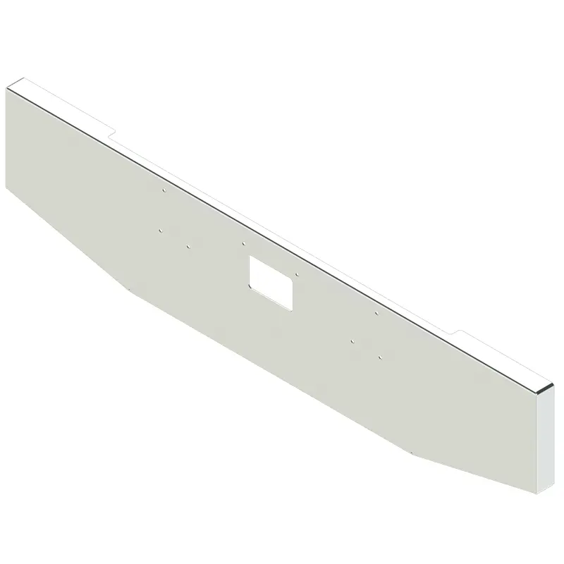E-Hc-0010-74 20'' Tapered To 16'' Boxed Bumper 379 Pete W/Tow Hole 1