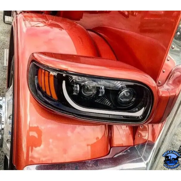 Peterbilt 389 Trux Headlights (Choose Style And Color) Dot Approved (All Led) 8