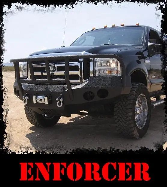 Heavy Duty Grille Guard: Enforcer 1