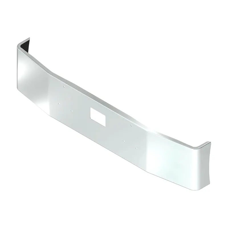E-Hj-0010-20 1991 And Later 377Ae, 375 18" Set Forward Axle 10 Ga Steel Chrome Bolt Holes, Center Tow Pin Hole 1