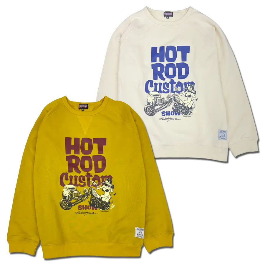 “Hotrod” Crewneck Sweat 1