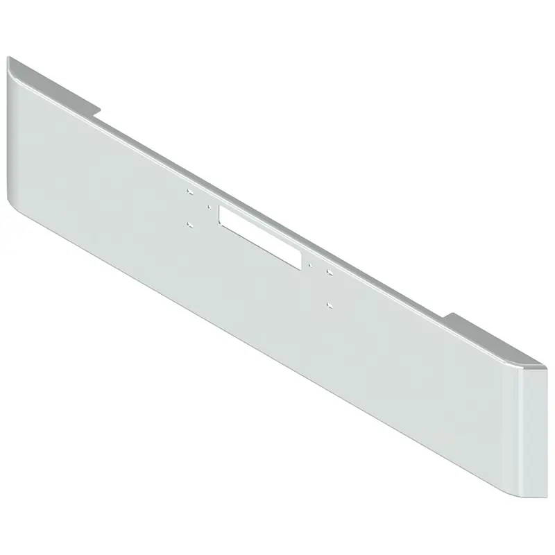E-Ic-0010-41  20'' Western Star Rolled End Bumper W/Tow & Bolt Holes (Conv. 1989+) 4964 Constellation,Heritage 1