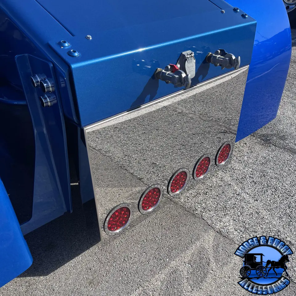Iowa Customs 304 Stainless Rear Center Panel - 20" Drop (Choose Style) 1