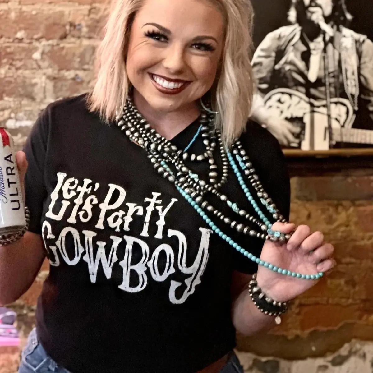 Let's Party Cowboy Tee 1
