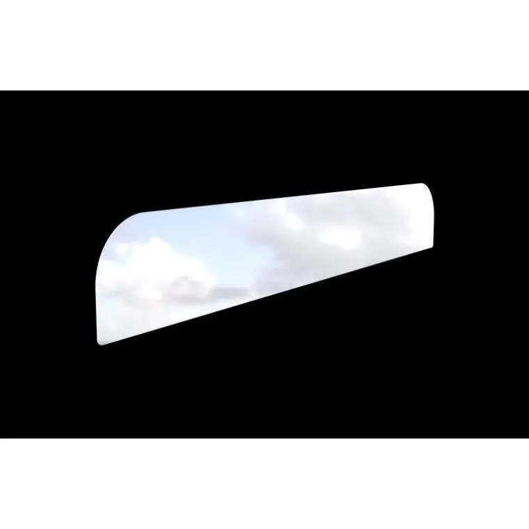 39029 5" Chop Top Trim Peterbilt 589 Sleeper Rear Window On-Glass 1