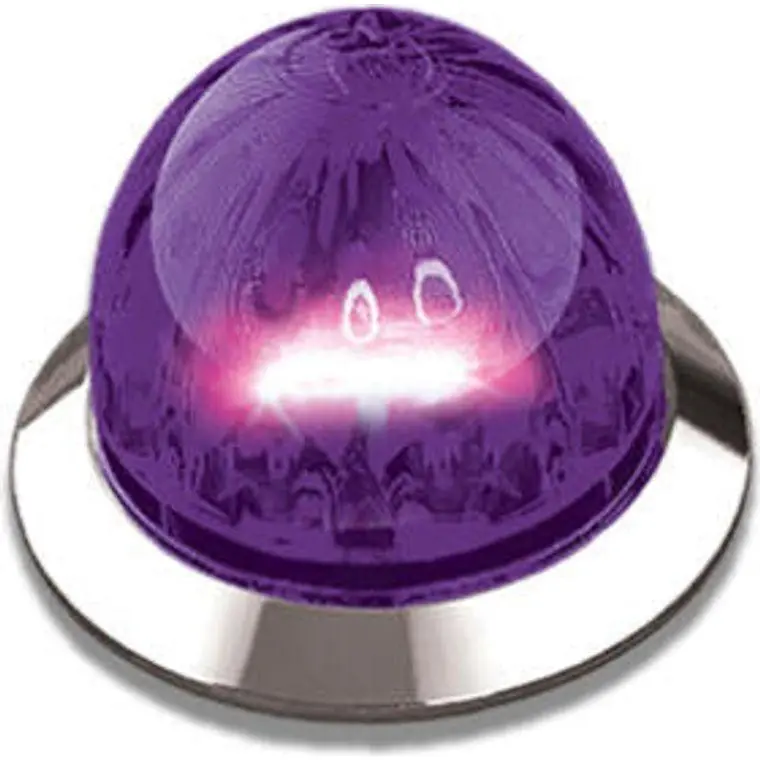 Heropcwmmini-8 Rw Mini 8Pk Watermelon Lights Clear Lens, Purple Diode, 2-Wire 1