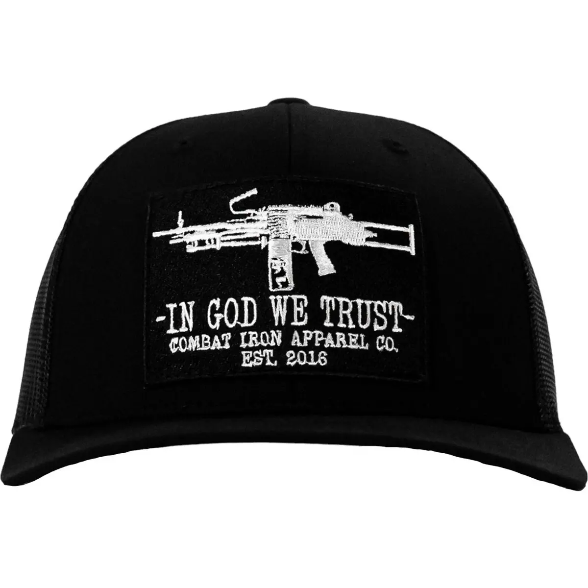 In God We Trust Patch Snapback Hat 1