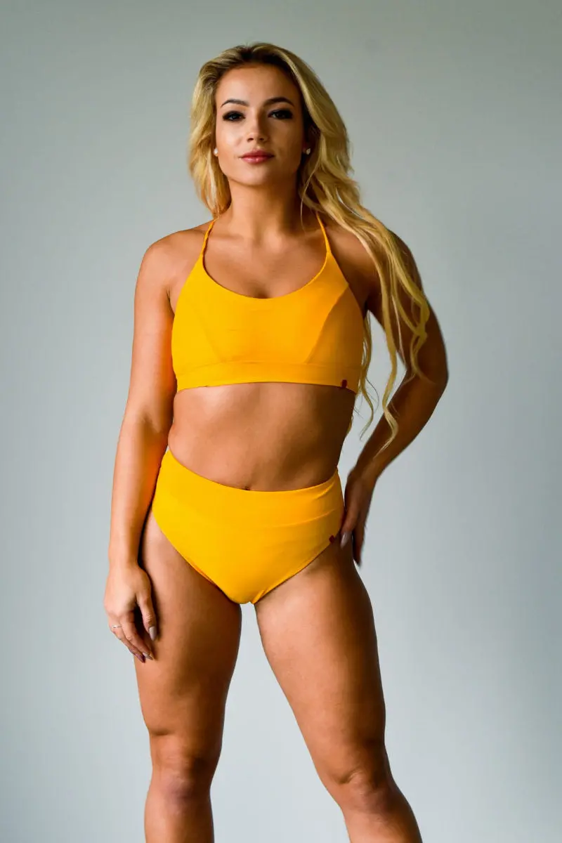 Pole Addict Isla Top - Mango 1
