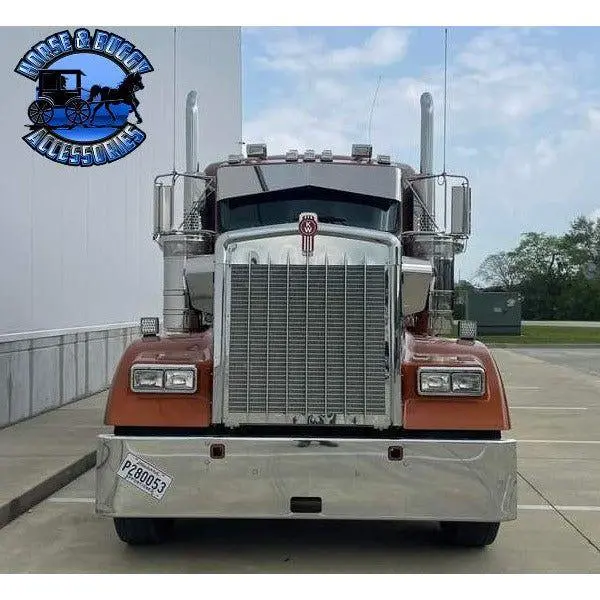 Kenworth 13" X 9" Rollin-Low Reverse Bowtie Sun Visor #2014 1