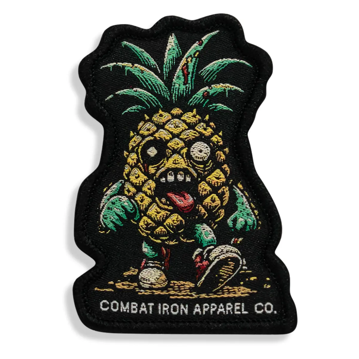 Kill Bad Vibes Pineapple Man Velcro Patch 1