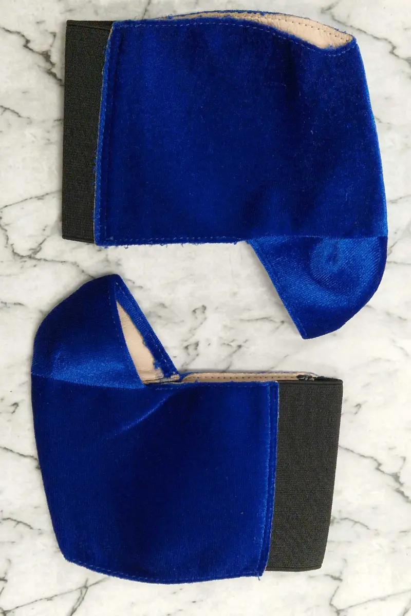 Hella Heels Classique 8Inch Velvet Boot Protector - King Pin 1
