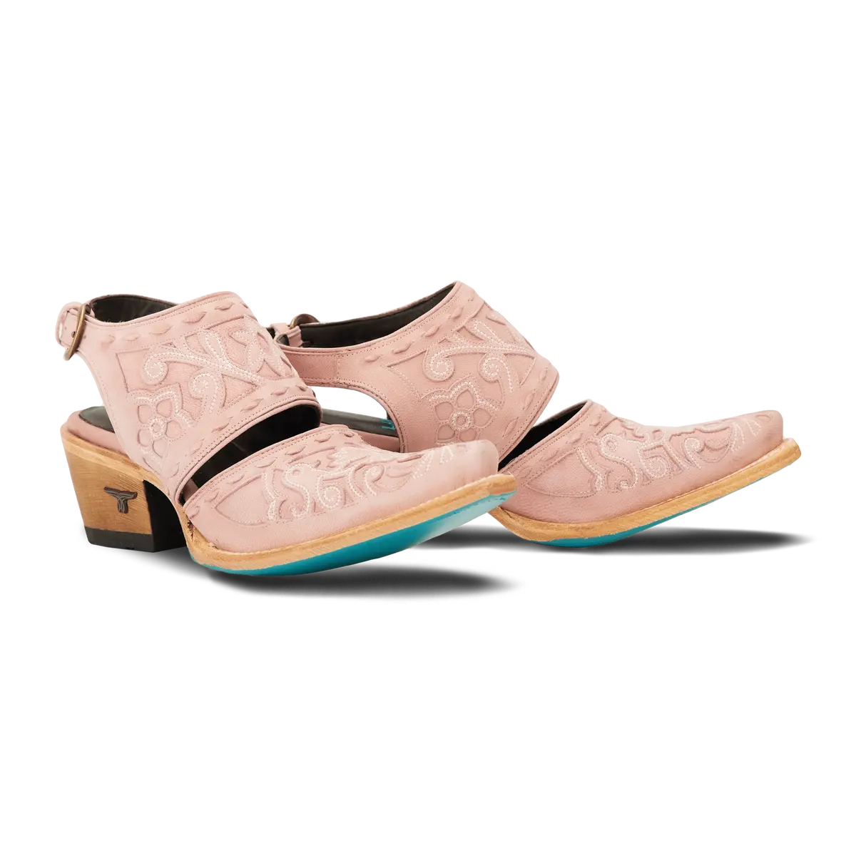Robin Slingback Mule - Blush 1