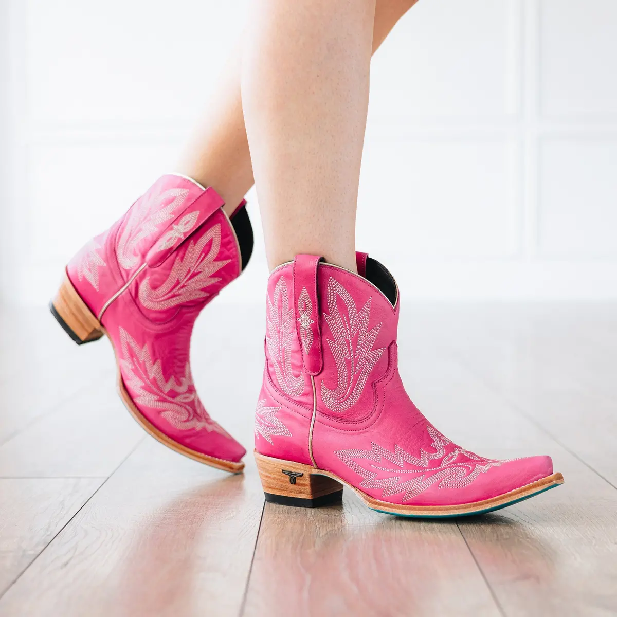 Lexington Bootie - Hot Pink 2