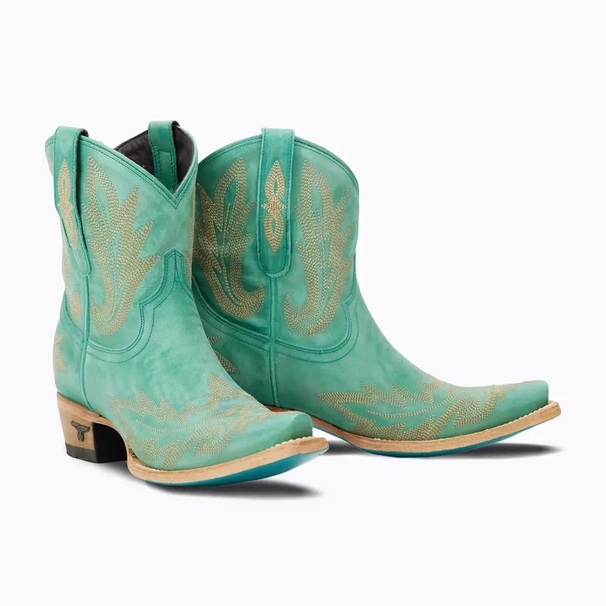 Lexington Bootie By Lane Boots, Taos Turquoise Cowgirl Boots| Bourbon Cowgirl 1