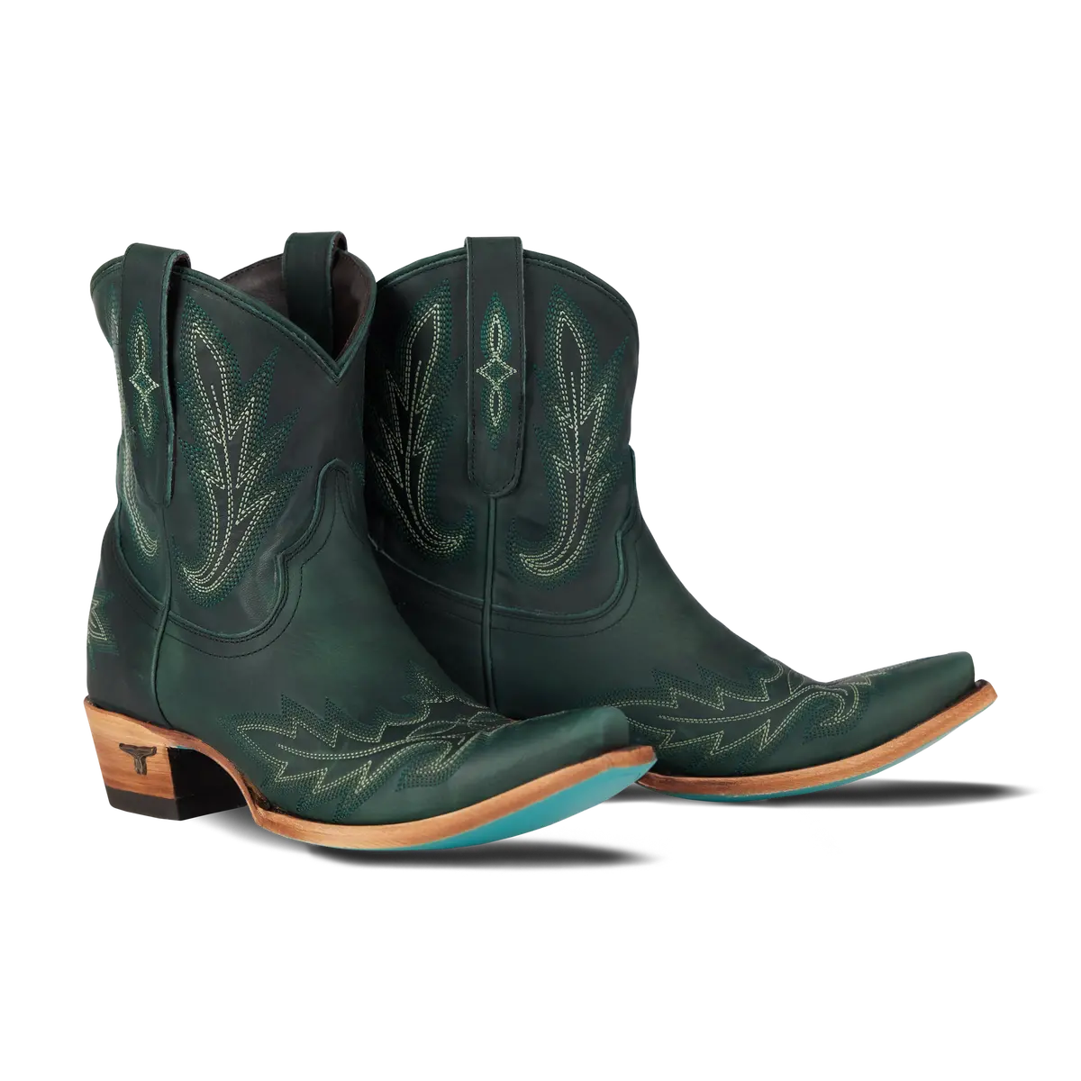 Lexington Bootie - Emerald Green 1