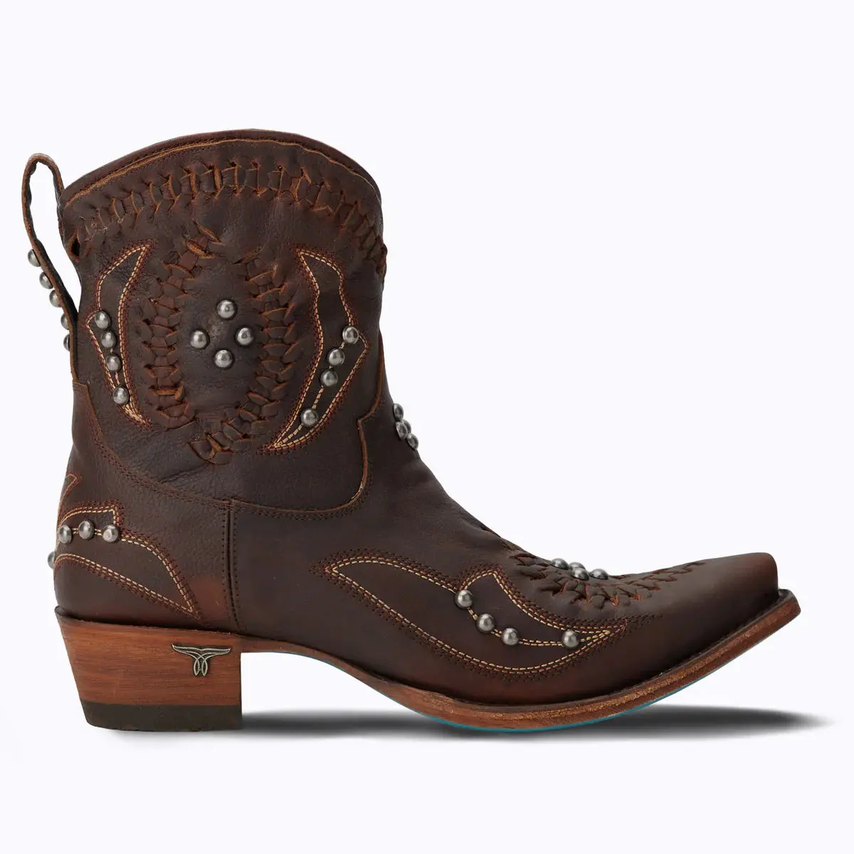 Cossette Bootie By Lane Boots Cognac | Bourbon Cowgirl 1