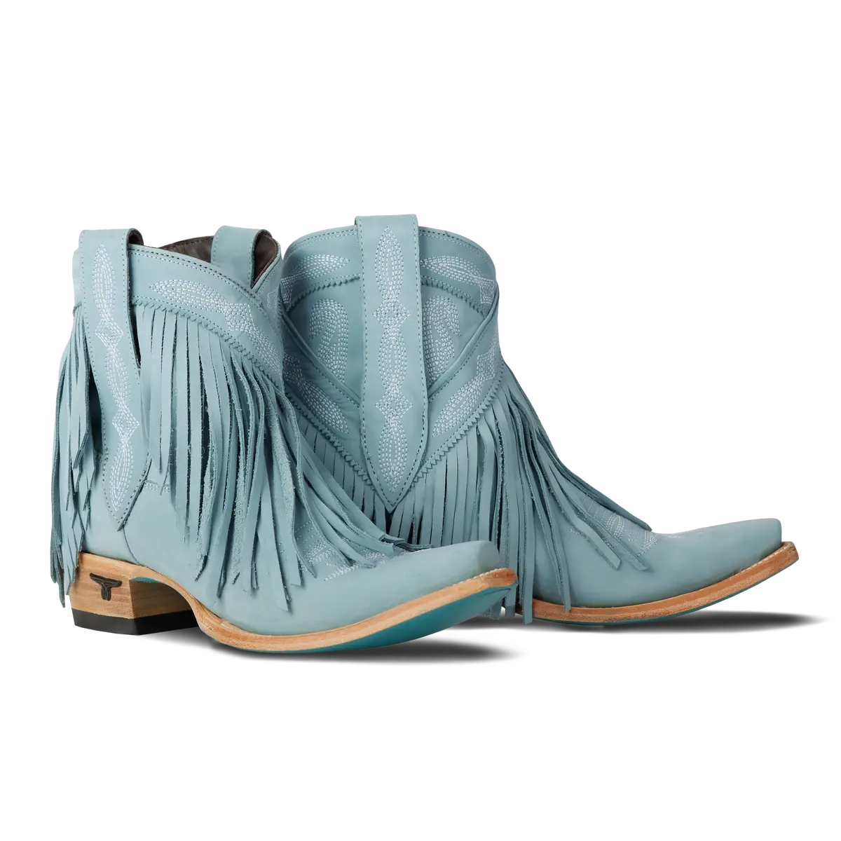 Senita Falls Bootie - Powder Blue 1