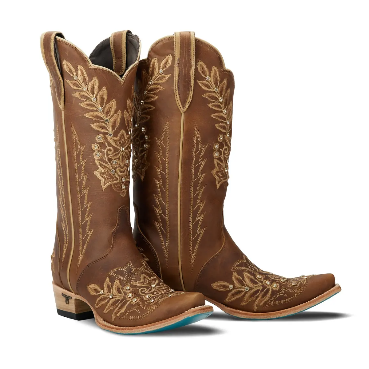 Destiny Desert Clay Cowboy Boots By Lane | Bourbon Cowgirl 1
