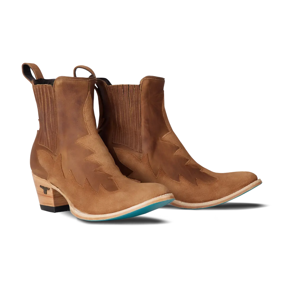 Western Chelsea Bootie - Toffee Suede 1