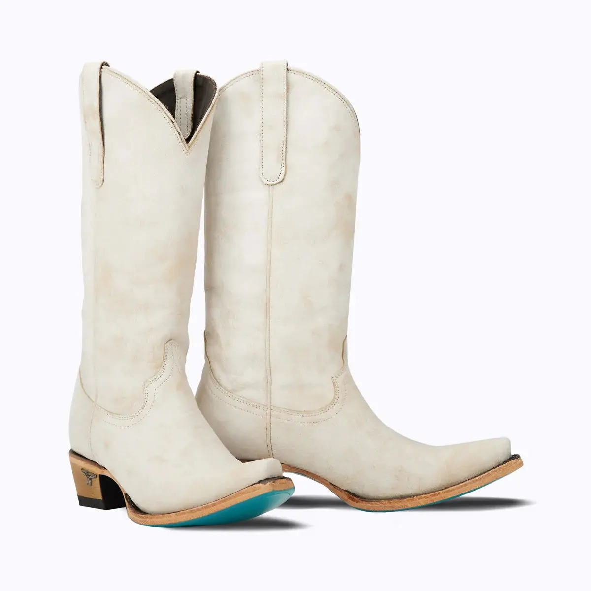 Emma Jane By Lane Boots, Ceramic Crackle Cowgirl Boots| Bourbon Cowgirl 1