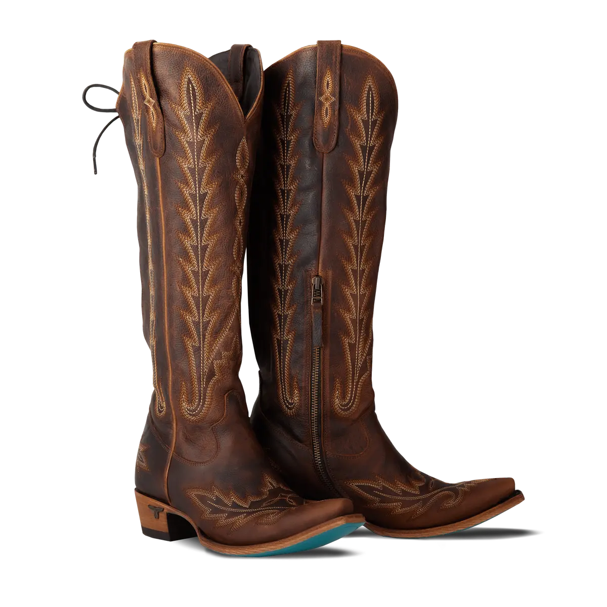 Lexington Knee High Corset - Cognac 1