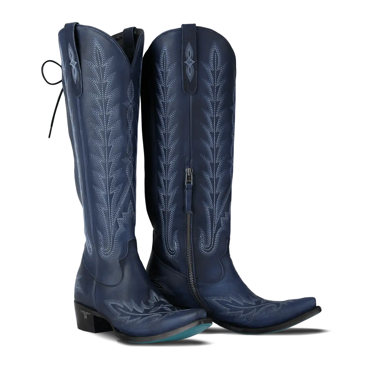 Lexington Knee High Corset - Midnight Navy 1