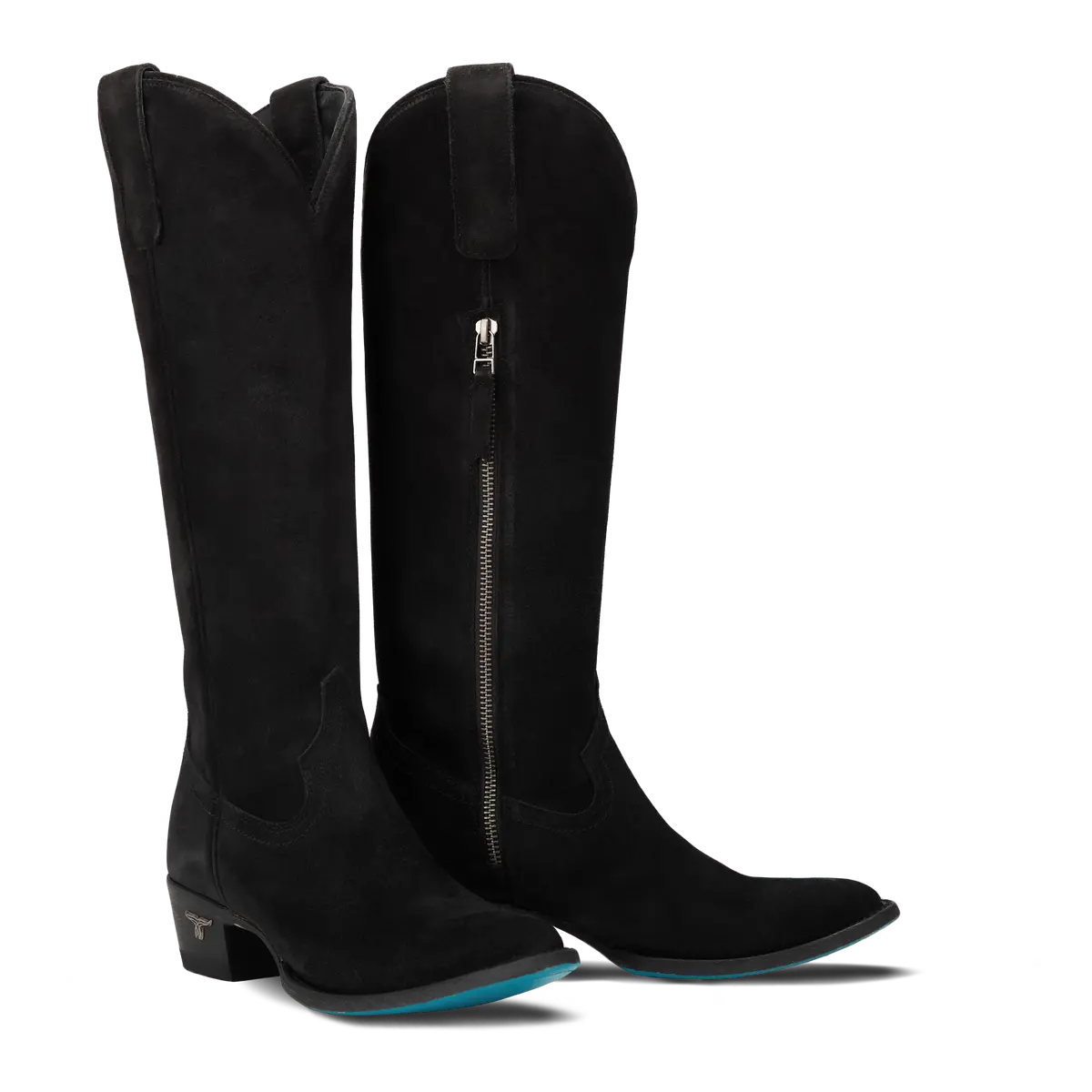 Plain Jane Boot - Soft Black Suede 1
