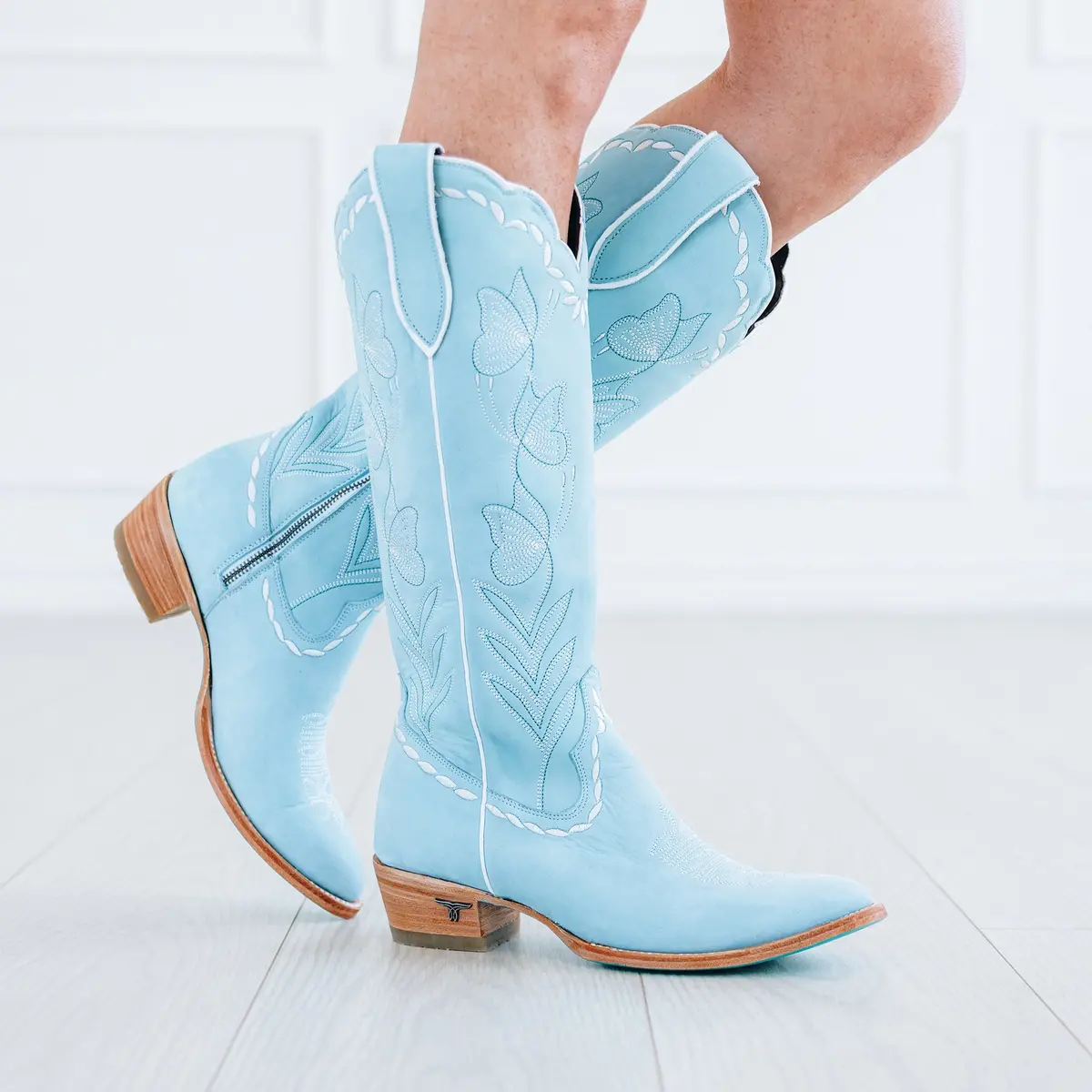 Sweet Memories Knee High - Powder Blue 2