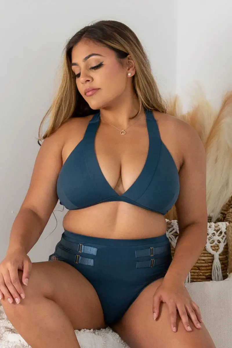 Tatiana Active Isla Shorts - Matte Teal 1
