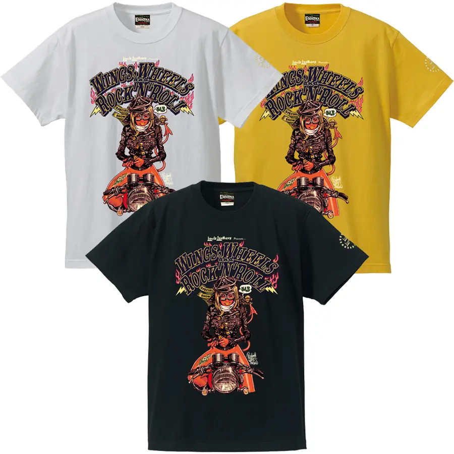 "Wings,Wheels,And Rock’N’Roll Vol.3" T-Shirt 1
