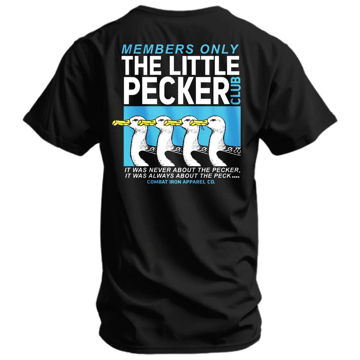 Little Pecker Club Only Members Men's T-Shirt 1