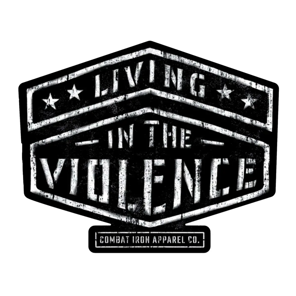 Living In The Violence All Weather Decal 1