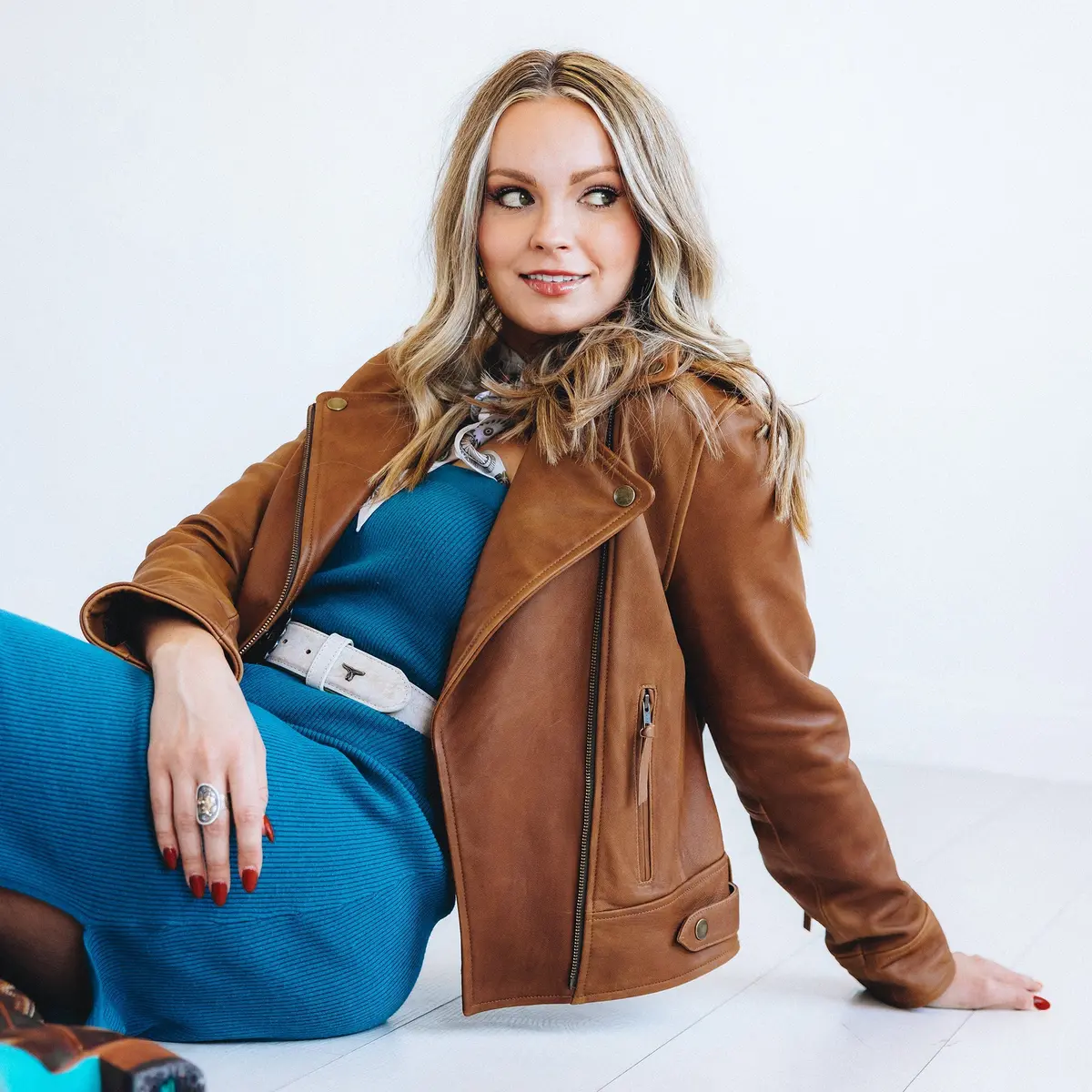 Basic Biker Jacket - Desert Clay Brown Leather 1
