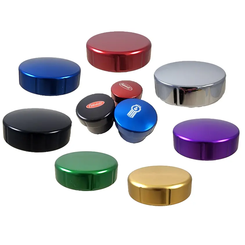Low Profile Billet Retro Style Brake Knob (Choose Color) (Choose Top) 1