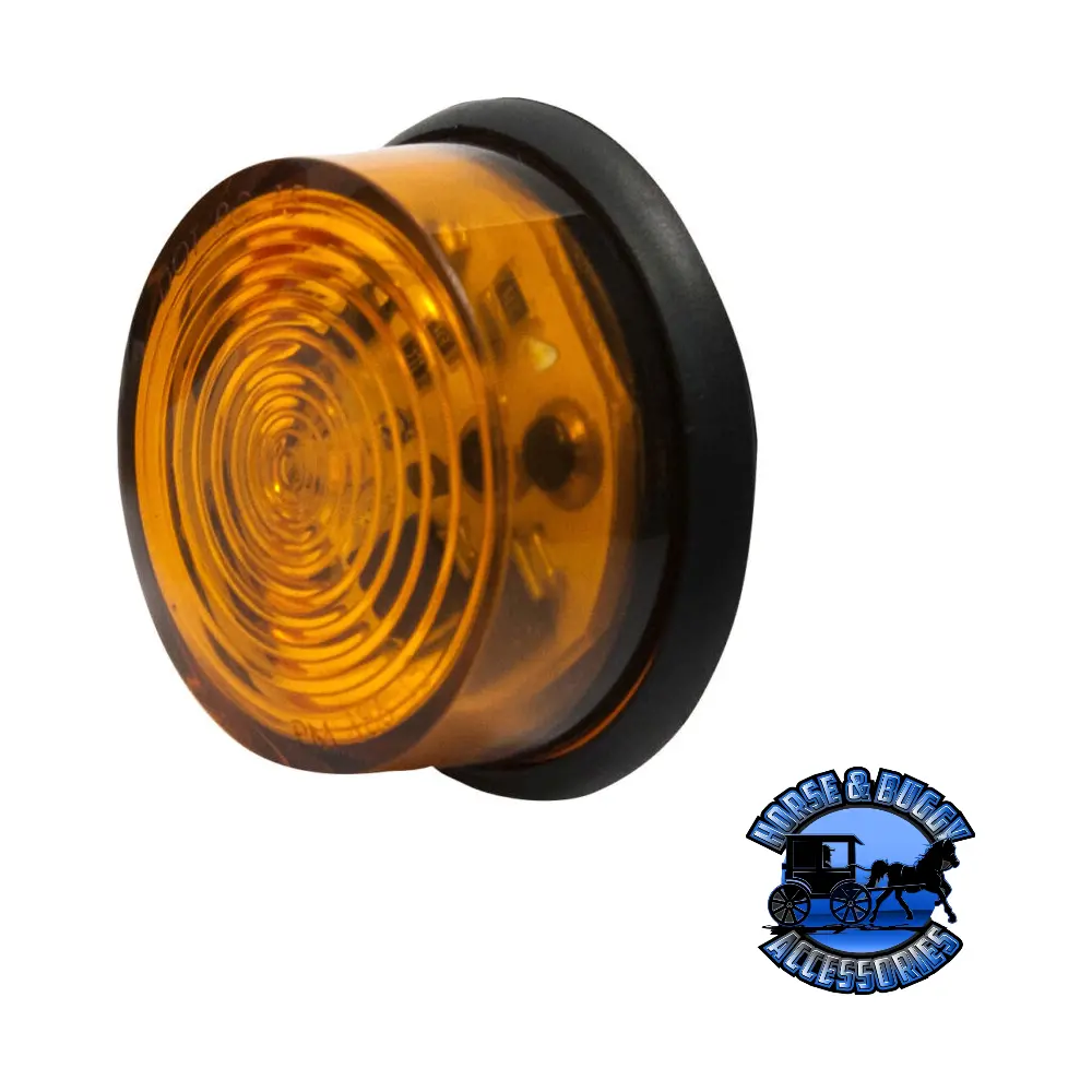 M286a-Bt3 1.375" Amber Led Marker/ Clearance, Pc-Rated Round, Dot Xl W/ Auxiliary Function.180 Bullets, Bulk Pack 1