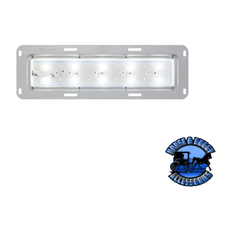 M360-1 17.45"X5.75" White Led Dome/ Interior, Rectangular, Multi-Volt, Bulk Pack 1