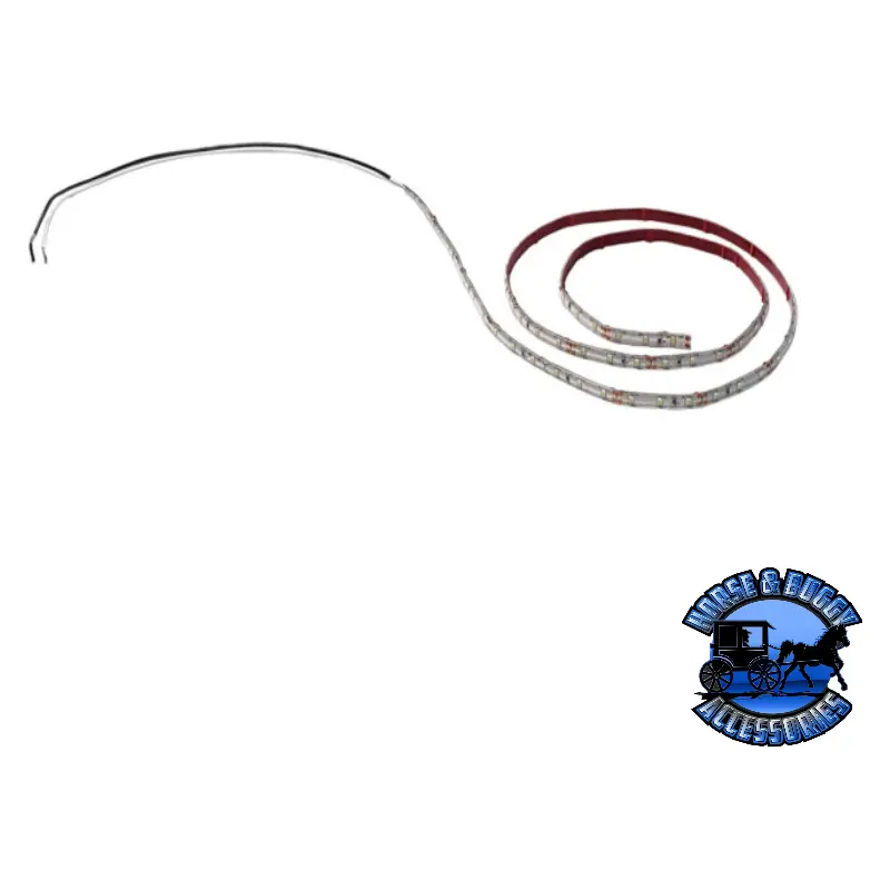 M364-1 47" White Led White Strip Light, Lead Wires One End, Bulk Pack 1