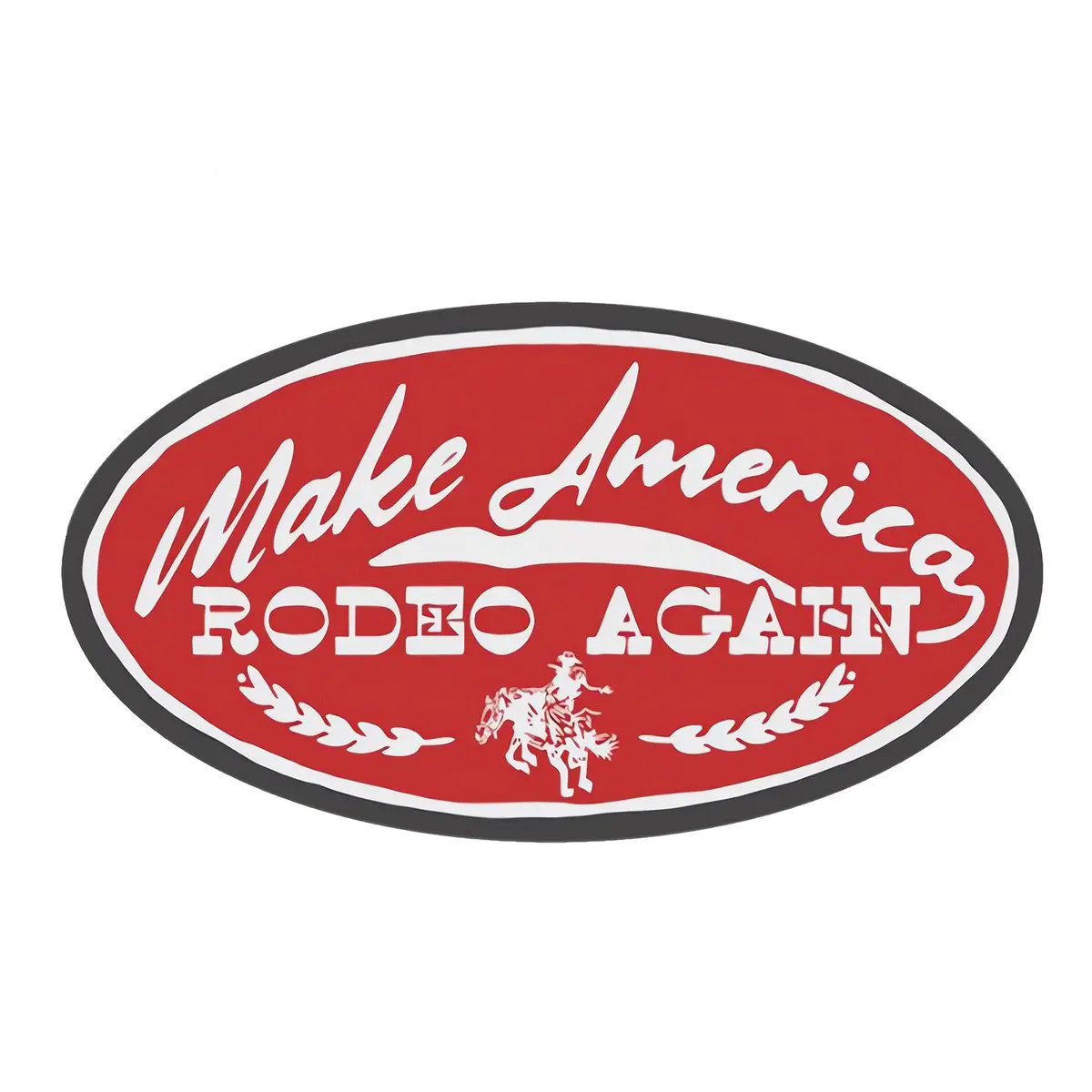 Make America Rodeo Again Decal Sticker 1