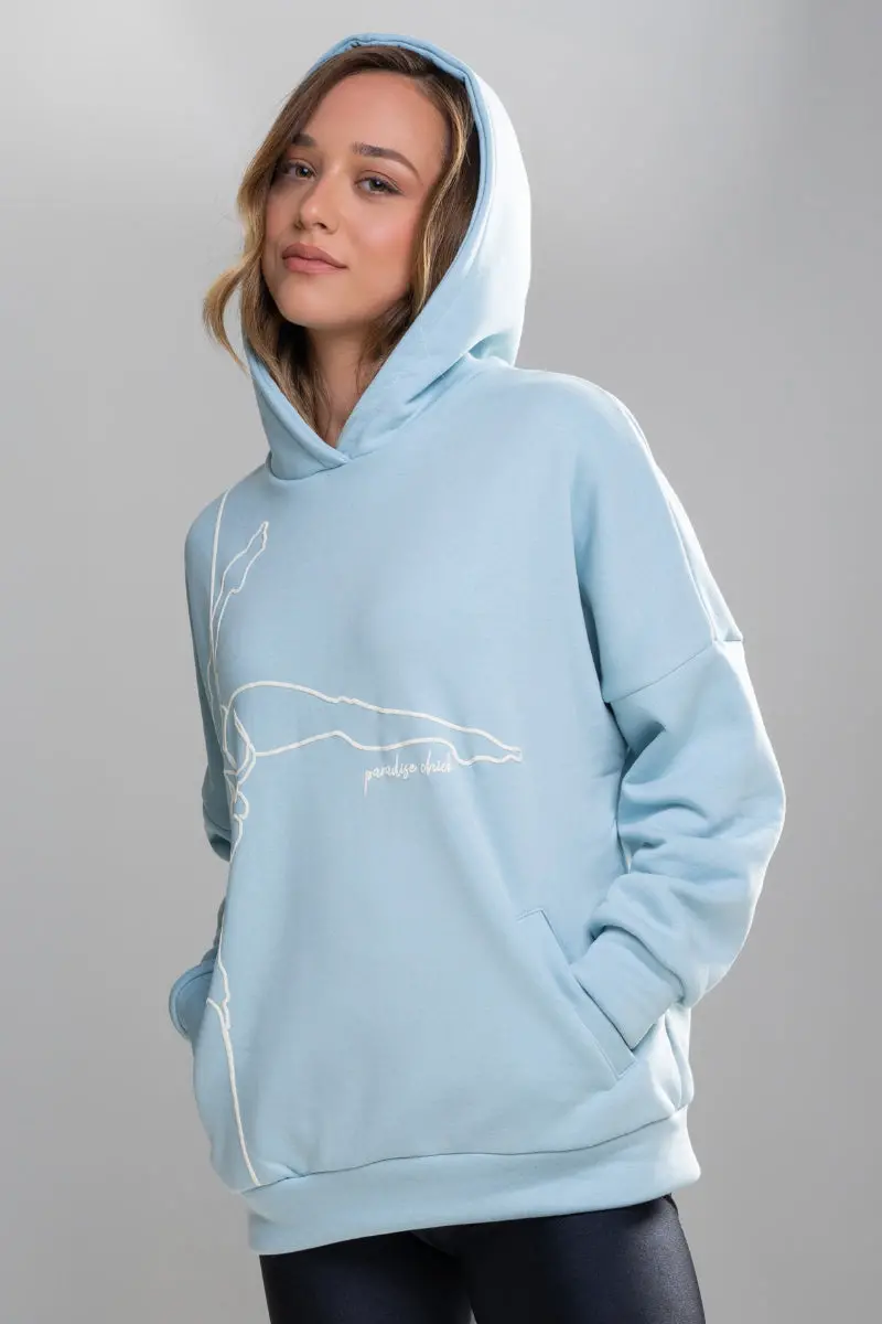 Paradise Chick Supreme Pole Dancer Hoodie - Ciel 1