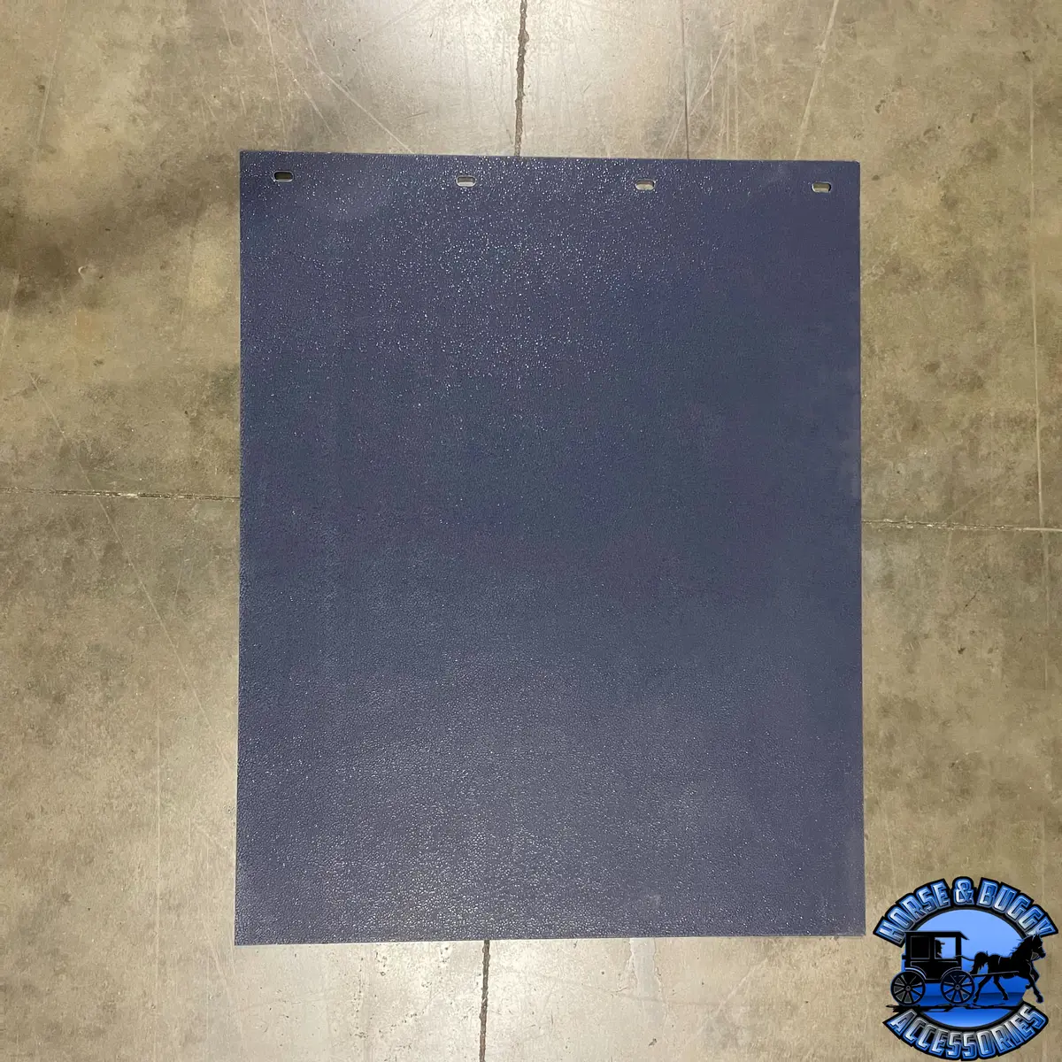 Mud-142430-100 3/16'' Navy Plastic Mudflap (24 X 30'') 1