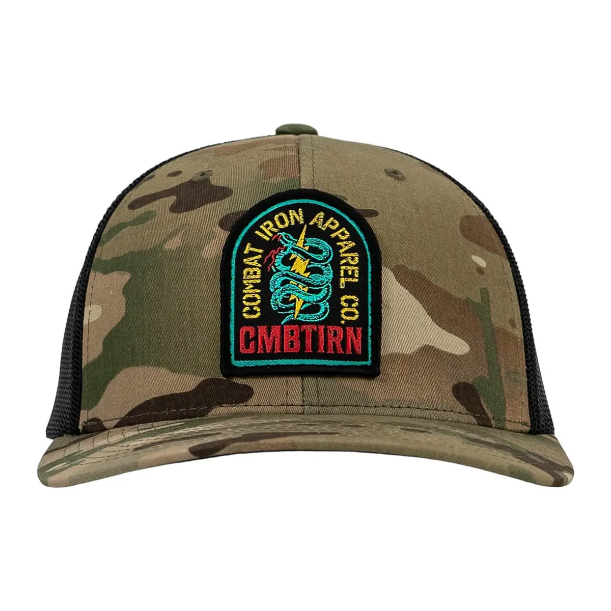 Neon Defender Patch Snapback Hat 3
