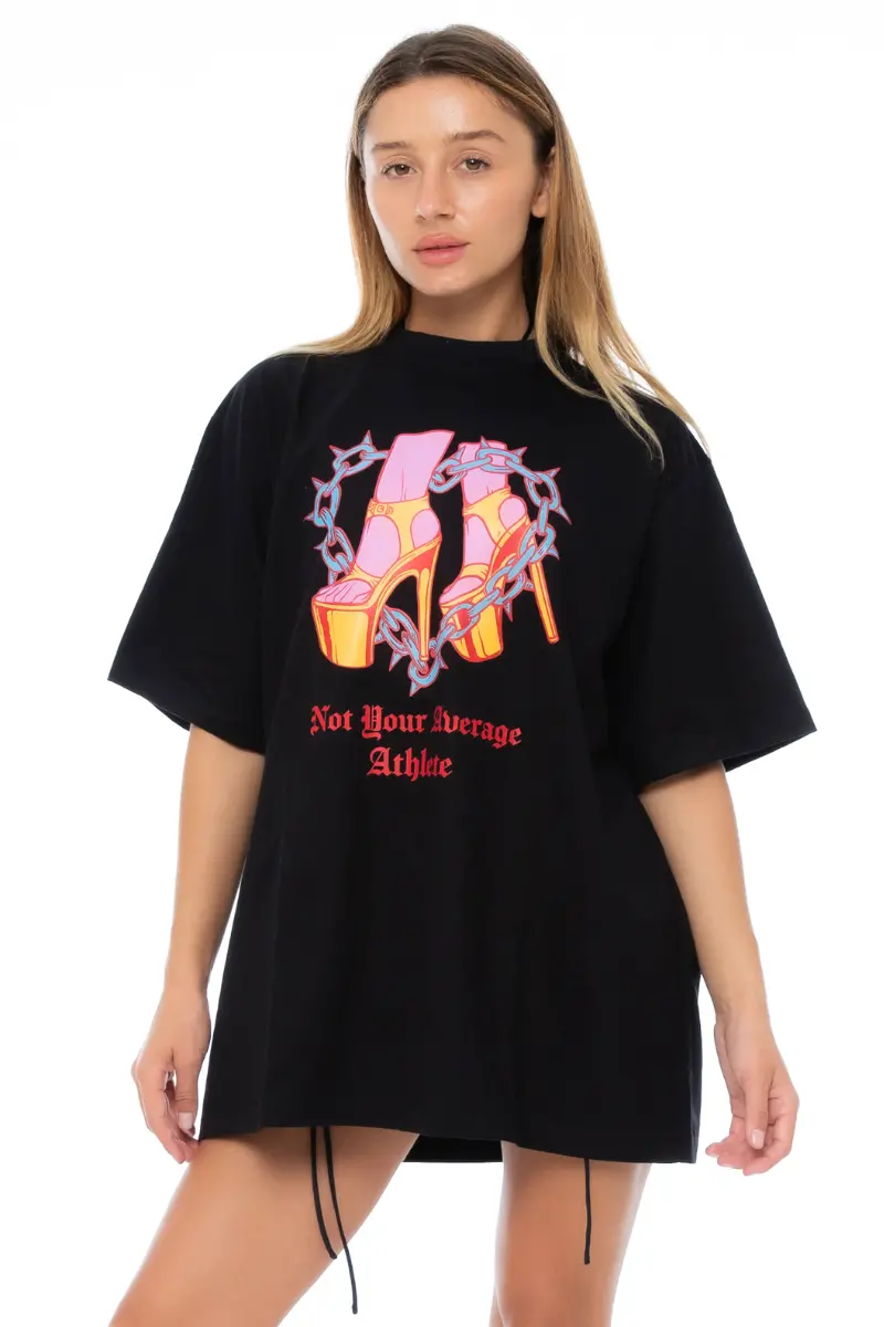 Nona Perkasa Not Average T-Shirt - Black 1